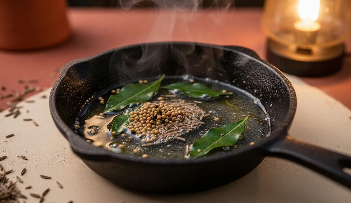 How to Bloom Whole Spices for Indian Curries and Daals